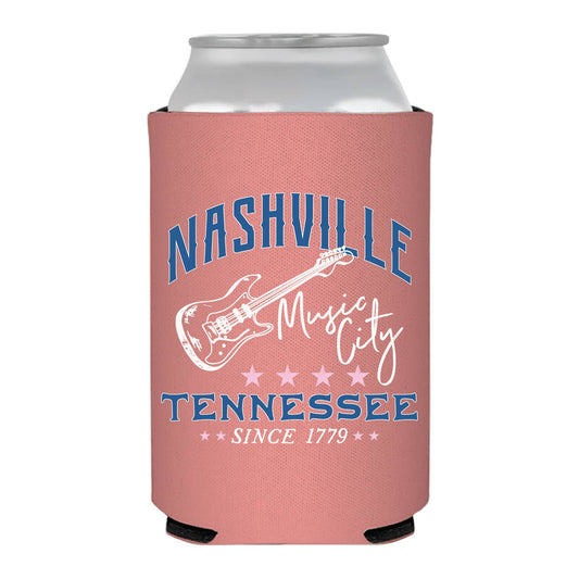 Nashville Tennessee Music City 1779 Can Cooler - Rodeo