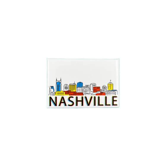 Nashville Skyline Magnet