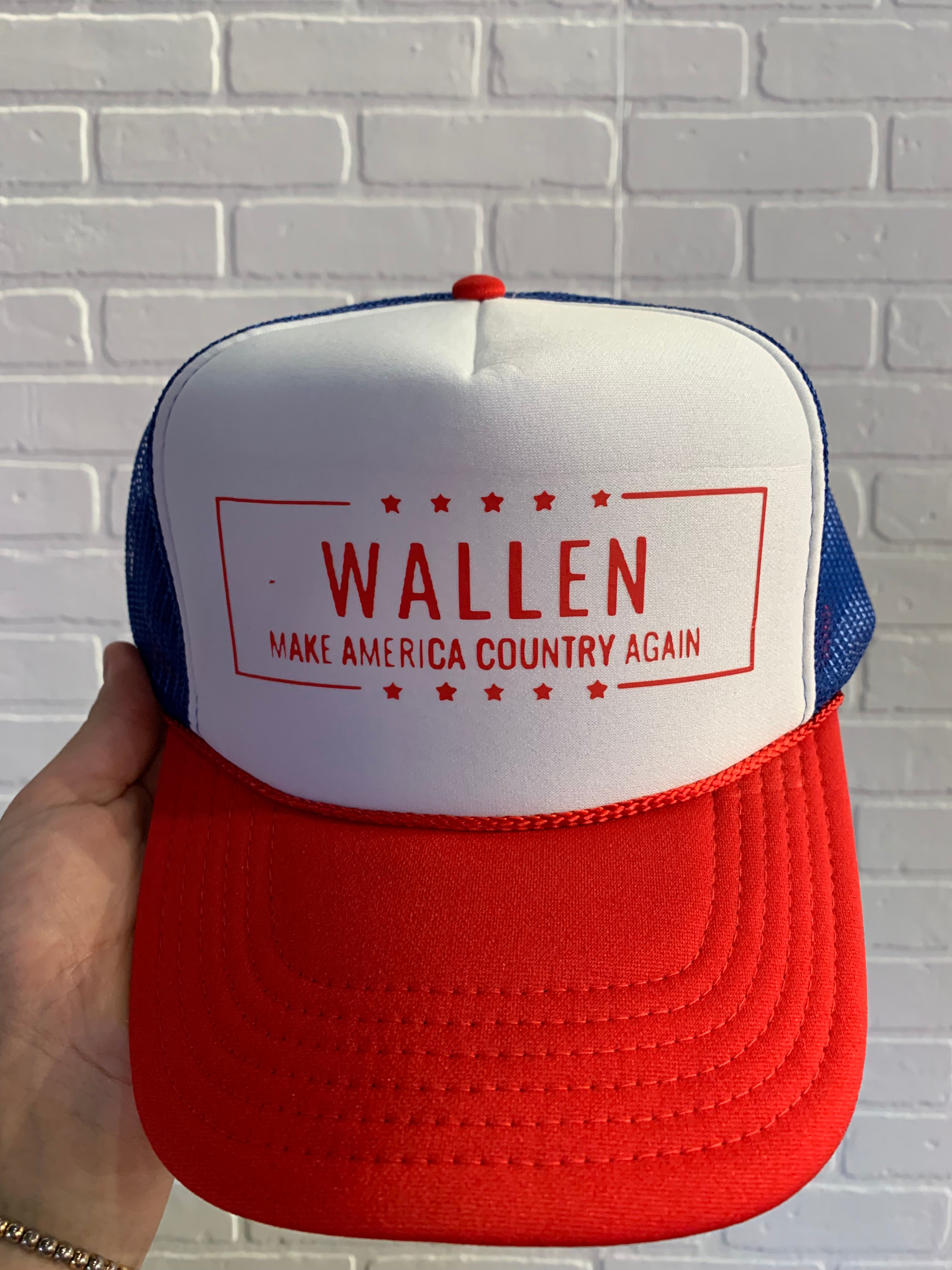 Make America Country Again Trucker Hat – HonkyTonkPartyShop