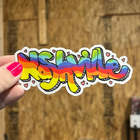 Nashville Graffiti Sticker